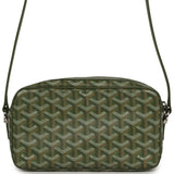 Goyard Goyardine Khaki Cap Vert PM Bag Palladium Hardware - Thumbnail View 4