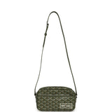 Goyard Goyardine Khaki Cap Vert PM Bag Palladium Hardware - Thumbnail View 7