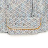 Goyard Goyardine Polar Blue Saint Louis GM Tote Palladium Hardware - Thumbnail View 8