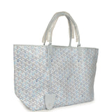 Goyard Goyardine Polar Blue Saint Louis GM Tote Palladium Hardware - Thumbnail View 2