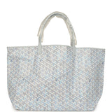 Goyard Goyardine Polar Blue Saint Louis GM Tote Palladium Hardware - Thumbnail View 4