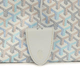Goyard Goyardine Polar Blue Saint Louis GM Tote Palladium Hardware - Thumbnail View 7