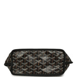 Goyard Goyardine Hand-Painted Heart Anjou Black Mini Bag Palladium Hardware - Thumbnail View 6