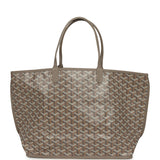 Goyard Goyardine Greige Anjou PM Embroidered Bunny Tote Palladium Hardware - Thumbnail View 4