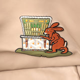 Goyard Goyardine Greige Anjou PM Embroidered Bunny Tote Palladium Hardware - Thumbnail View 9