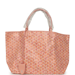 Goyard Goyardine Powder Pink Saint Louis GM Tote Palladium Hardware