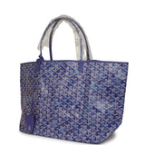 Goyard Goyardine Blueberry Purple Saint Louis GM Tote Palladium Hardware - Thumbnail View 5