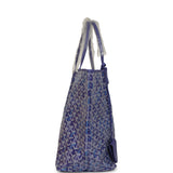 Goyard Goyardine Blueberry Purple Saint Louis GM Tote Palladium Hardware - Thumbnail View 3