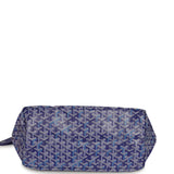 Goyard Goyardine Blueberry Purple Saint Louis GM Tote Palladium Hardware - Thumbnail View 7