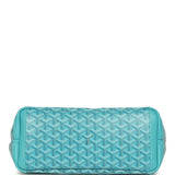 Goyard Goyardine Canvas Turquoise Artois PM Tote Palladium Hardware - Thumbnail View 6