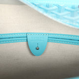 Goyard Goyardine Canvas Turquoise Artois PM Tote Palladium Hardware - Thumbnail View 10