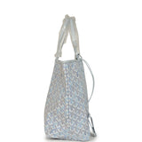 Goyard Goyardine Polar Blue Saint Louis PM Tote Palladium Hardware - Thumbnail View 3
