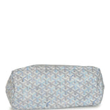 Goyard Goyardine Polar Blue Saint Louis PM Tote Palladium Hardware - Thumbnail View 6