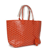Goyard Goyardine Canvas Orange Saint Louis PM Tote Palladium Hardware - Thumbnail View 2