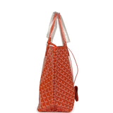 Goyard Goyardine Canvas Orange Saint Louis PM Tote Palladium Hardware - Thumbnail View 4