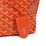 Goyard Goyardine Canvas Orange Saint Louis PM Tote Palladium Hardware - Thumbnail View 7