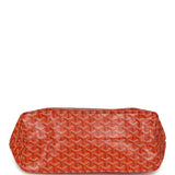 Goyard Goyardine Canvas Orange Saint Louis PM Tote Palladium Hardware - Thumbnail View 6