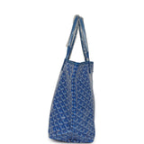 Goyard Goyardine Sky Blue Saint Louis PM Tote Bag Palladium Hardware - Thumbnail View 3