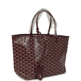 Goyard Goyardine Canvas Burgundy Saint Louis PM Tote Palladium Hardware - Thumbnail View 2