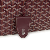 Goyard Goyardine Canvas Burgundy Saint Louis PM Tote Palladium Hardware - Thumbnail View 7
