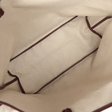 Goyard Goyardine Canvas Burgundy Saint Louis PM Tote Palladium Hardware - Thumbnail View 9