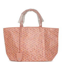 Goyard Goyardine Powder Pink Saint Louis GM Tote Palladium Hardware