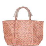 Goyard Goyardine Powder Pink Saint Louis GM Tote Palladium Hardware - Thumbnail View 1