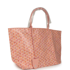 Goyard Goyardine Powder Pink Saint Louis GM Tote Palladium Hardware