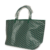 Goyard Goyardine Green Saint Louis GM Tote Bag Palladium Hardware - Thumbnail View 5