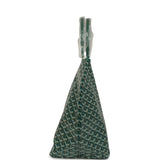 Goyard Goyardine Green Saint Louis GM Tote Bag Palladium Hardware - Thumbnail View 3
