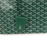 Goyard Goyardine Green Saint Louis GM Tote Bag Palladium Hardware - Thumbnail View 8