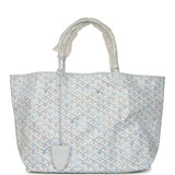 Goyard Goyardine Polar Blue Saint Louis GM Tote Palladium Hardware - Thumbnail View 1