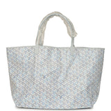 Goyard Goyardine Polar Blue Saint Louis GM Tote Palladium Hardware - Thumbnail View 4