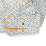 Goyard Goyardine Polar Blue Saint Louis GM Tote Palladium Hardware - Thumbnail View 6