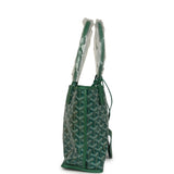 Goyard Goyardine Anjou Green Mini Bag Palladium Hardware - Thumbnail View 3