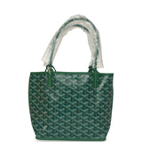 Goyard Goyardine Anjou Green Mini Bag Palladium Hardware - Thumbnail View 4