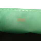 Goyard Goyardine Anjou Green Mini Bag Palladium Hardware - Thumbnail View 10
