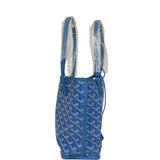 Goyard Goyardine Anjou Sky Blue Mini Bag Palladium Hardware - Thumbnail View 3