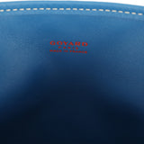 Goyard Goyardine Anjou Sky Blue Mini Bag Palladium Hardware - Thumbnail View 9