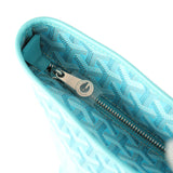 Goyard Goyardine Canvas Turquoise Artois MM Tote Palladium Hardware - Thumbnail View 7