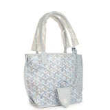Goyard Goyardine Anjou Polar Blue Mini Bag Palladium Hardware - Thumbnail View 2