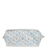 Goyard Goyardine Anjou Polar Blue Mini Bag Palladium Hardware - Thumbnail View 6
