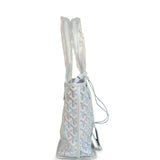 Goyard Goyardine Anjou Polar Blue Mini Bag Palladium Hardware - Thumbnail View 3