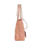Goyard Goyardine Anjou Powder Pink Mini Bag Palladium Hardware - Thumbnail View 3