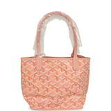 Goyard Goyardine Anjou Powder Pink Mini Bag Palladium Hardware - Thumbnail View 4