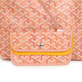 Goyard Goyardine Powder Pink Saint Louis PM Tote Palladium Hardware - Thumbnail View 7
