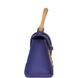 Goyard Goyardine Canvas Blueberry Purple Saigon Structure Nano Palladium Hardware - Thumbnail View 3