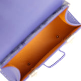 Goyard Goyardine Canvas Blueberry Purple Saigon Structure Nano Palladium Hardware - Thumbnail View 7
