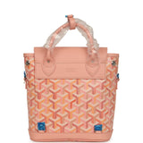 Goyard Goyardine Canvas Powder Pink Mini Alpin Backpack Palladium Hardware - Thumbnail View 4