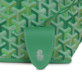 Goyard Goyardine Anjou Meadow Green Mini Bag Palladium Hardware - Thumbnail View 7